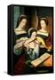 The Concert-Master of Female Half Lengths-Framed Stretched Canvas