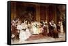 The Concert-Joseph Frederic Soulacroix-Framed Stretched Canvas