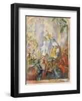 The Concert-John Anster Fitzgerald-Framed Premium Giclee Print