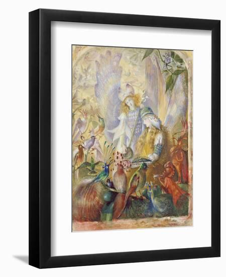 The Concert-John Anster Fitzgerald-Framed Premium Giclee Print