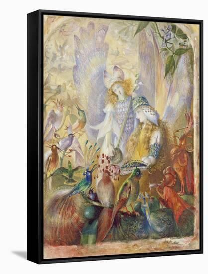 The Concert-John Anster Fitzgerald-Framed Stretched Canvas