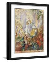 The Concert-John Anster Fitzgerald-Framed Giclee Print