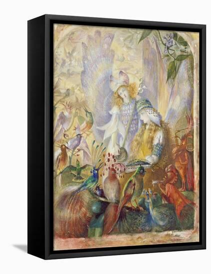 The Concert-John Anster Fitzgerald-Framed Stretched Canvas