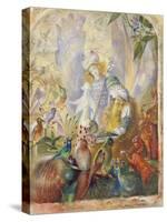 The Concert-John Anster Fitzgerald-Stretched Canvas