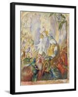 The Concert-John Anster Fitzgerald-Framed Giclee Print