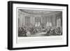 The Concert-Augustin De Saint-aubin-Framed Giclee Print