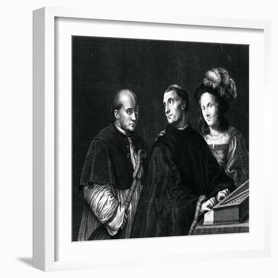 The Concert-Giorgione-Framed Giclee Print