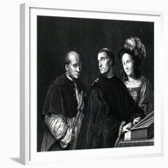 The Concert-Giorgione-Framed Giclee Print