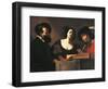 The Concert-Mattia Preti-Framed Giclee Print