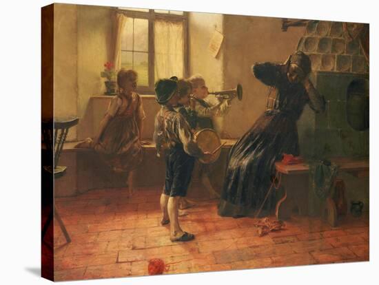 The Concert-Georg Jakobides-Stretched Canvas