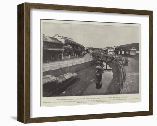 The Concession Question at Shanghai-null-Framed Giclee Print