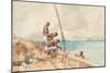 The Conch Divers, 1885-Winslow Homer-Mounted Giclee Print