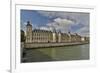 The Conciergerie along the Seine River, Paris, France.-Darrell Gulin-Framed Photographic Print