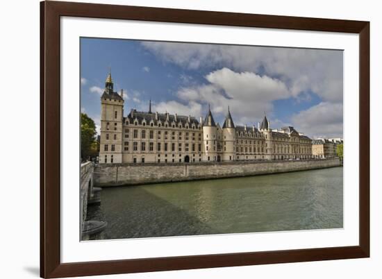 The Conciergerie along the Seine River, Paris, France.-Darrell Gulin-Framed Photographic Print