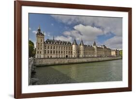 The Conciergerie along the Seine River, Paris, France.-Darrell Gulin-Framed Photographic Print