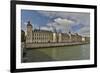 The Conciergerie along the Seine River, Paris, France.-Darrell Gulin-Framed Photographic Print