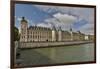 The Conciergerie along the Seine River, Paris, France.-Darrell Gulin-Framed Photographic Print