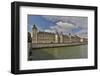 The Conciergerie along the Seine River, Paris, France.-Darrell Gulin-Framed Photographic Print