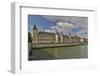 The Conciergerie along the Seine River, Paris, France.-Darrell Gulin-Framed Photographic Print