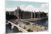 The Conciergerie and the Pont Neuf, Paris, C1900-null-Mounted Giclee Print