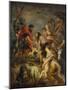 The Conciliation of Esau and Jacob-Peter Paul Rubens-Mounted Giclee Print