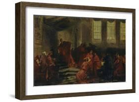 The Conclave, about 1865-Hans Makart-Framed Giclee Print