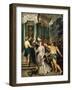 The Conclusion of Peace in Angers (The Marie de Medici Cycl)-Peter Paul Rubens-Framed Giclee Print