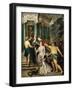 The Conclusion of Peace in Angers (The Marie de Medici Cycl)-Peter Paul Rubens-Framed Giclee Print