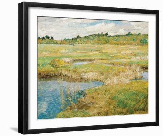 The Concord Meadow, c.1890-Frederick Childe Hassam-Framed Giclee Print