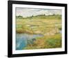 The Concord Meadow, c.1890-Frederick Childe Hassam-Framed Giclee Print