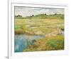 The Concord Meadow, c.1890-Frederick Childe Hassam-Framed Giclee Print