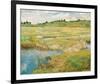 The Concord Meadow, c.1890-Frederick Childe Hassam-Framed Giclee Print