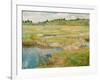 The Concord Meadow, C. 1890-Childe Hassam-Framed Giclee Print