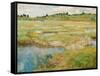 The Concord Meadow, C. 1890-Childe Hassam-Framed Stretched Canvas