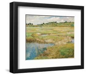 The Concord Meadow, ca. 1891-Childe Hassam-Framed Art Print