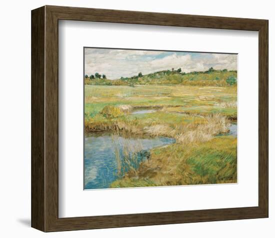 The Concord Meadow, ca. 1891-Childe Hassam-Framed Art Print