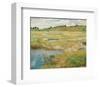 The Concord Meadow, ca. 1891-Childe Hassam-Framed Art Print