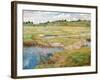 The Concord Meadow, Concord, Massachusetts-Childe Hassam-Framed Giclee Print