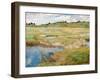 The Concord Meadow, Concord, Massachusetts-Childe Hassam-Framed Premium Giclee Print