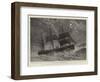 The Condemned Cruiser, H M S Bacchante in a Gale-null-Framed Giclee Print