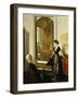 The Conder Room, 1910 (Oil on Canvas)-William Nicholson-Framed Giclee Print