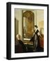 The Conder Room, 1910 (Oil on Canvas)-William Nicholson-Framed Giclee Print