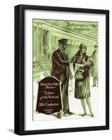 The Conductor-Charles H. Dickson-Framed Giclee Print