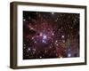 The Cone Nebula and Christmas Tree Cluster-Stocktrek Images-Framed Photographic Print