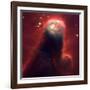 The Cone Nebula, Hubble Space Telescope-null-Framed Premium Photographic Print