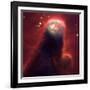 The Cone Nebula, Hubble Space Telescope-null-Framed Premium Photographic Print