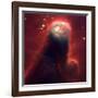 The Cone Nebula, Hubble Space Telescope-null-Framed Photographic Print