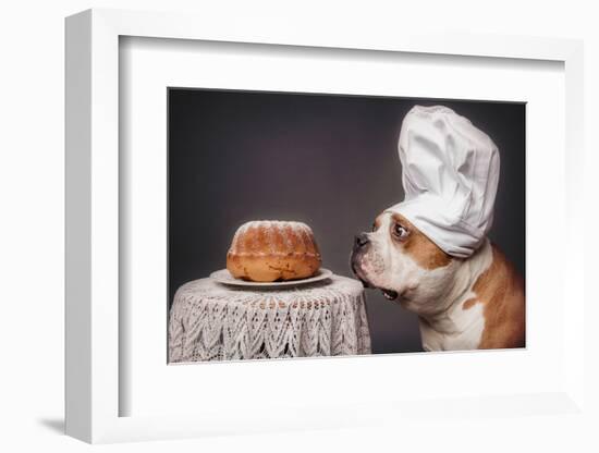 The Confectioner and His Masterpiece-Heike Willers-Framed Photographic Print