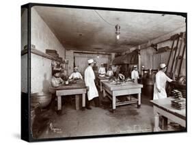 The Confectionery Department at Sherry's Restaurant, New York, 1902-Byron Company-Stretched Canvas