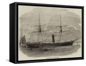 The Confederate Cruiser Georgia-null-Framed Stretched Canvas